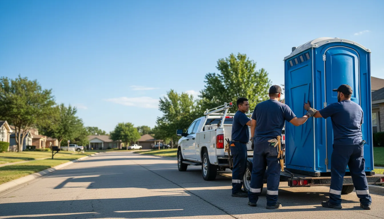 Portable Toilet Rental in Fischer, TX near me